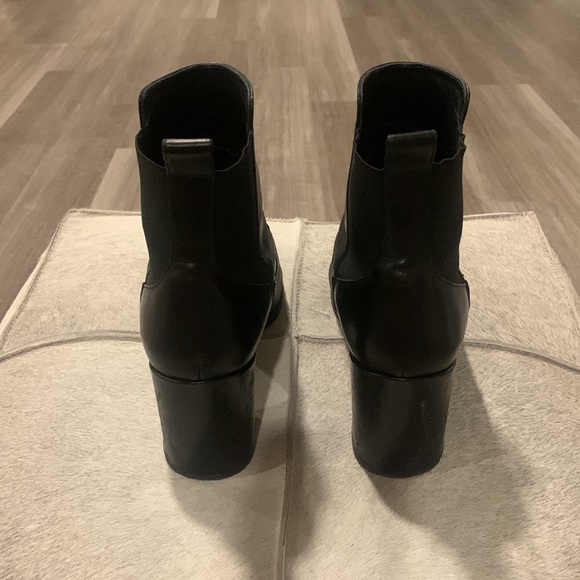 Leather Heel Boots - Picture 2 of 3